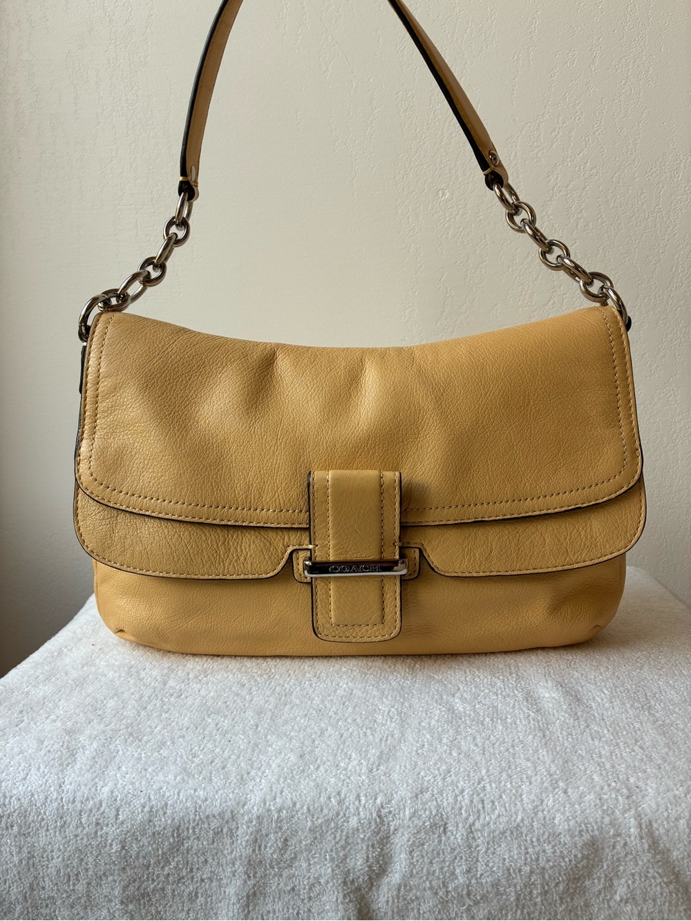 Coach Kristin Leather Bag in Canary